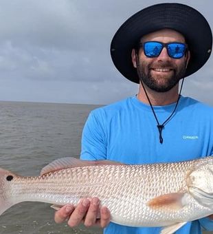 Nice Redfish Fishing in Sulphur, Louisiana