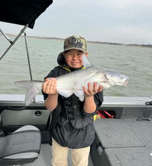 This guy was a tough as they come, braving high 40 degree temps in the wind. 