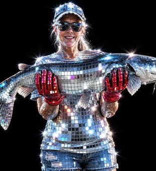 Sparkling catch from Manhattan KS fishing adventure!