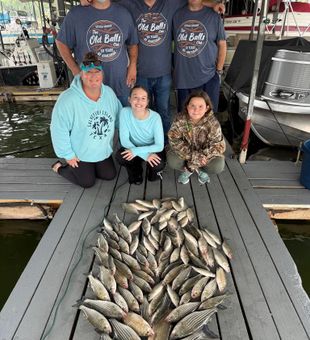 Outstanding striped bass haul in Pottsboro TX!
