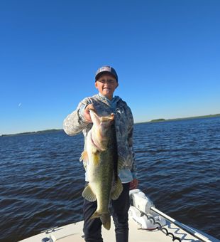 Rods bending on Lake Toho, FL — one of the top bass fishing destinations in Central Florida.