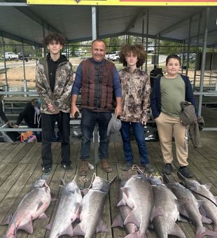 A perfect day for fishing in Branson MO