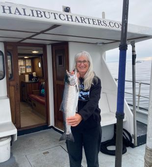 Hooked On Salmon Fishing. Homer Style!