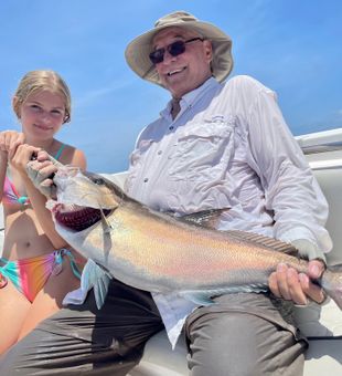 Hard-fighting Amberjack action!