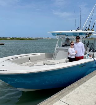 Lovers that love fishing trips.