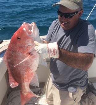 Thrilling Red Snapper catch!