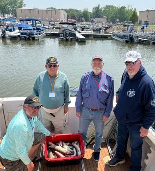 Saginaw Bay walleye bite is on