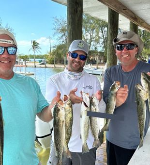 Backcountry fishing action in Chokoloskee, FL