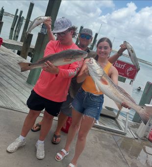 Impressive redfish action!