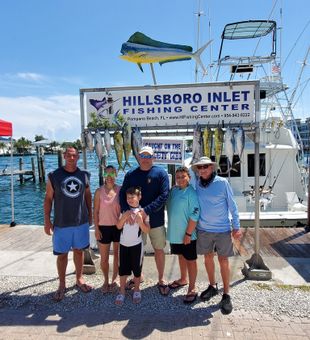 Family for Offshore Fishing Amberjack in FL