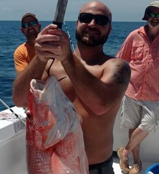 Red Snapper delight off Panama Beach, Florida!
