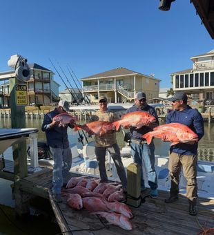 Coastal fishing fun in Aransas Pass.
