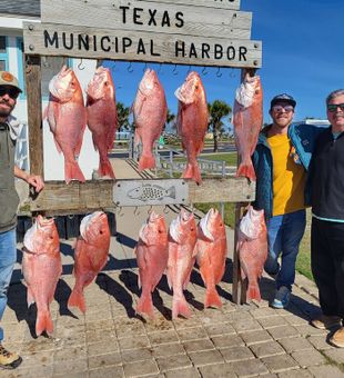 A perfect day fishing in Aransas Pass.