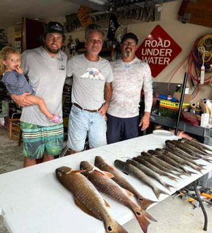 Full redfish limit on the table