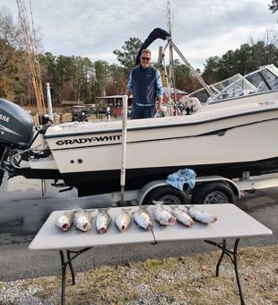 Hooked on adventure at Lake Murray.
