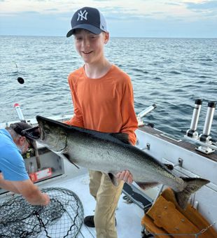 Fishing conditions looking great on Lake Ontario.