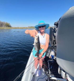 Bass fishing action in Hernando, FL