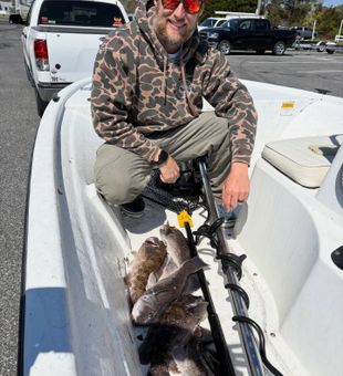 Triple tautog success in Salisbury MD waters!