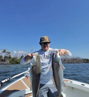 Explore the calm waters of Cape Coral while enjoying a fishing experience that's perfect for families, kids, and beginners.
