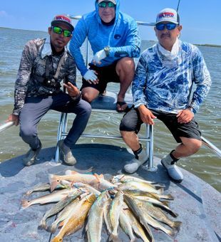 Rio Hondo redfish and speckled trout make perfect catches!
