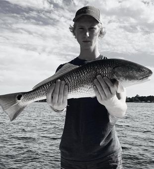 Young Angler caught a Redfish in Niceville, FL.