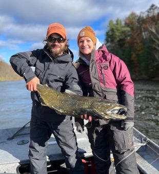 Lake fishing in Michigan!