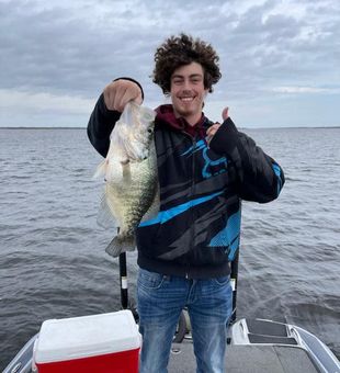 Fresh air, calm waters, happy anglers.