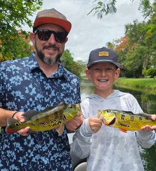 Reel in memories with a guided freshwater fishing trip through the scenic waterways of Fort Lauderdale, FL.