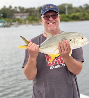 Crevalle jacks bringing the action!