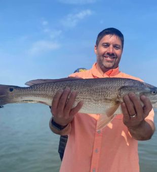 Offshore Thrills in Charleston's Waves, Red Drum