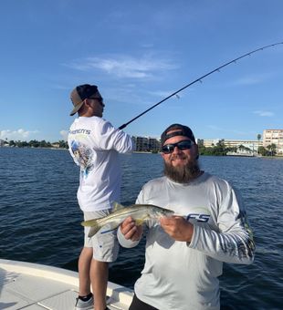 Happy with a healthy Snook!