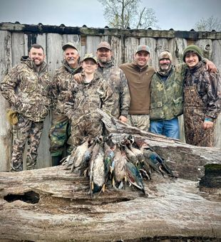 Loaded duck hunt success