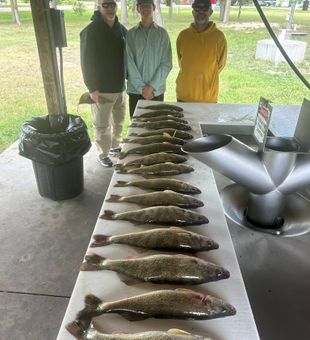 Enjoy a productive day on the Missouri River.