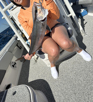 A thrilling day on the water with a feisty Greater Amberjack!
