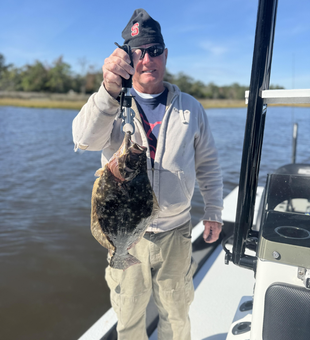 Nice Southern Flounder on light tackle today!