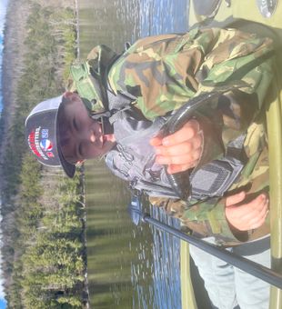 Casting flies through the clear waters of the Saranac River