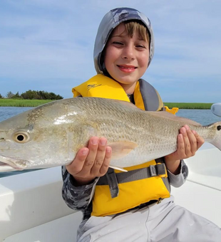 Fishing for Redfish in Hampstead, NC
