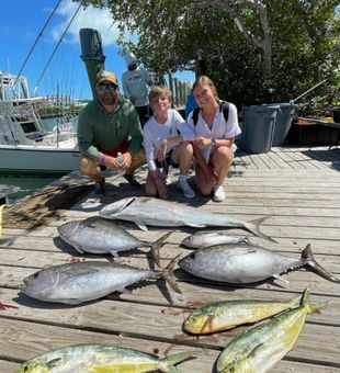 Reeled Somef Tuna & Mahi Mahi in Marathon, FL