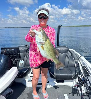 Caught this 11.4lb beauty and to say she almost made her stroke out is an understatement!