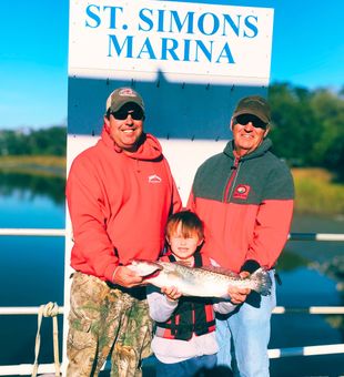 Beautiful speckled trout caught in Destin waters!
