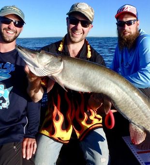 Fishing for Muskie in Angle Inlet, MN