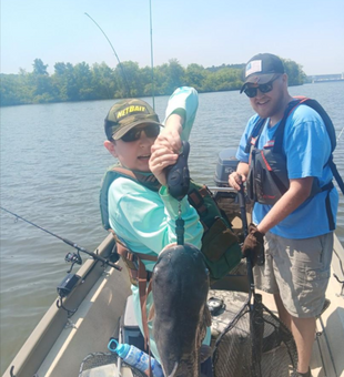 Morning Catfish Catch in Lake Sinclair