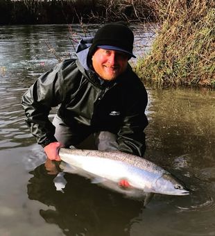 Steelheads are here -Montesano, WA.