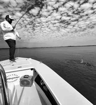 Fly rod meets Redfish! 