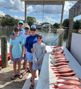 Destin snapper action is heating up