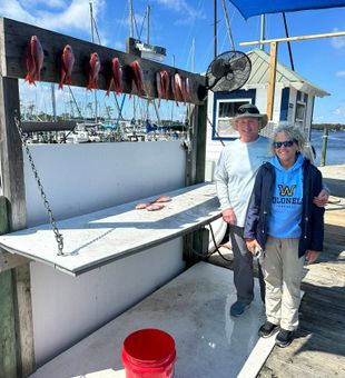 Enjoying the peaceful Niceville shoreline.