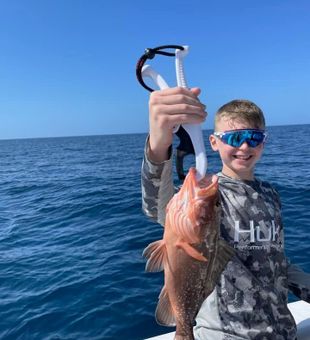 Kids Fishing For Groupers!