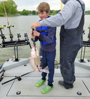 Bass and catfish love it here