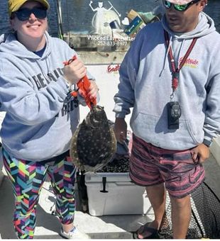 Flounder Catch! - Greenville, NC.