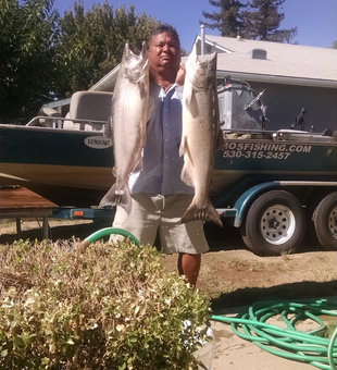 Feather River Salmon Fishing Trip